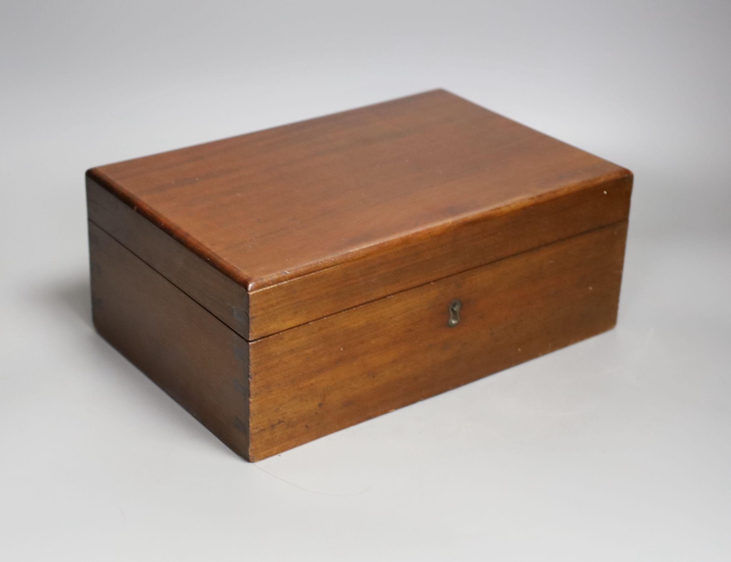 A group of 19th century and later writing boxes